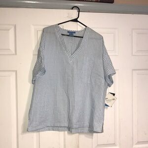 NWT Womenβs Nurse Mates Scrub Top